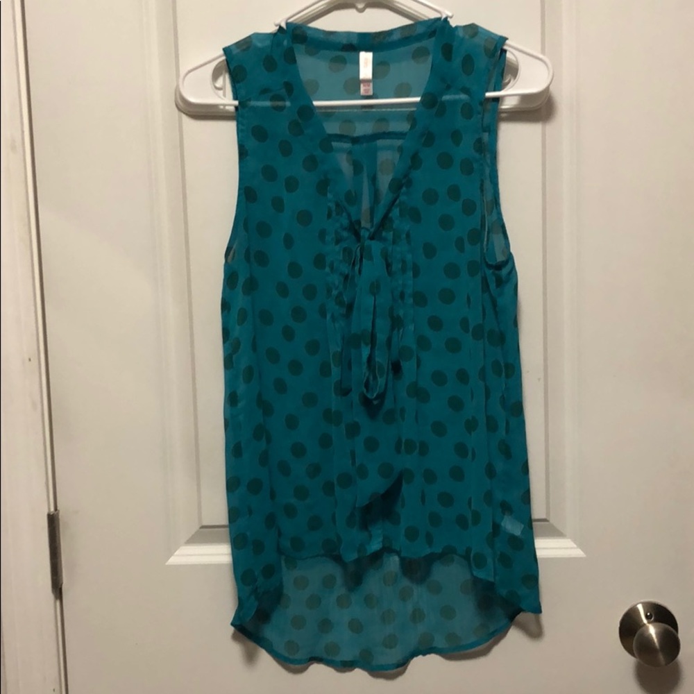 Tank top blouse top